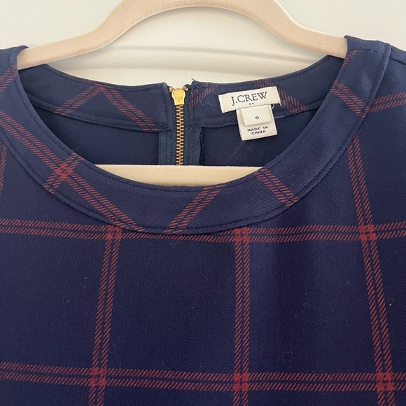 Plaid, J.Crew mini dress - Picture 2 of 3
